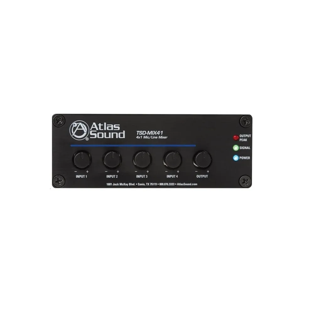 Atlassound TSD-MIX41 Retail Repackaged Box - New And Unused Product