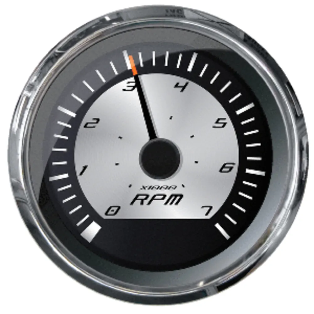 Faria 22009 Platinum 4 Tachometer - 7000 Rpm (gas - Inboard, Outboard 