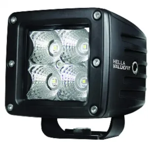 Hella 357204031 Value Fit Led 4 Cube Flood Light - Black