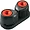 RF5500R | Ronstan Small Alloy Cam Cleat - Red and Black