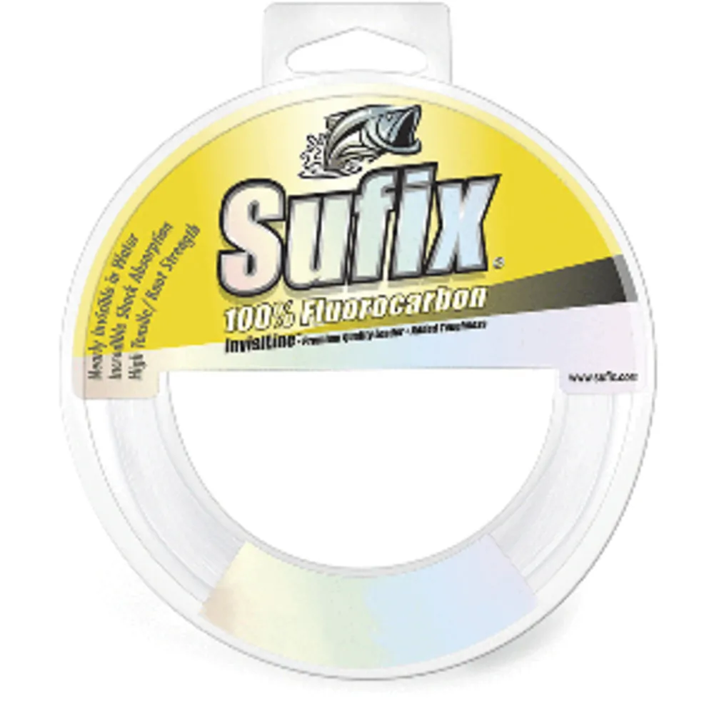 Sufix 682-060 100% Fluorocarbon Invisilinetrade; Leader - 60lb - 110yd