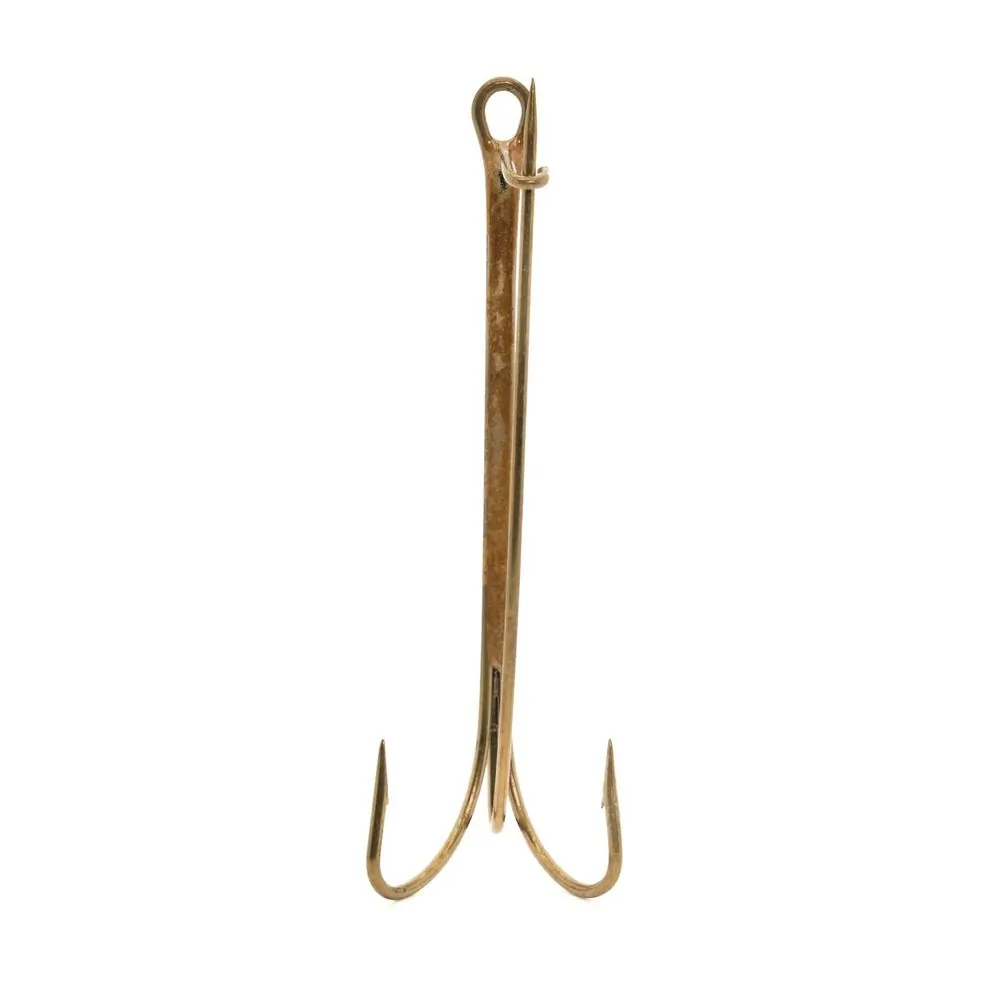 Mustad 7904-BR-2-5 The  Double Live Baitliver Hook With Safety Pin Fea