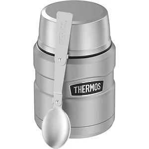 Thermos Thermos Stainless King 16oz Food Jar with Spoon