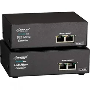 Black ACU4222A Servswitch Brand Usb Micro Extender Kit,