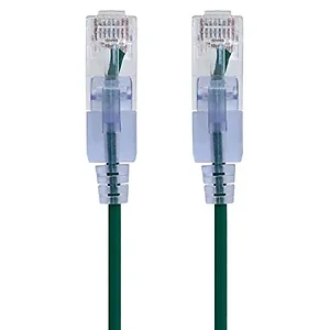 16335 | Monoprice SlimRun Cat6a Ethernet Patch Cable - 25ft