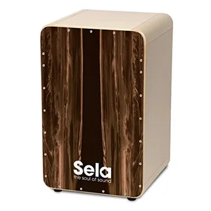 SE105 | Sela SE 105 CaSela Dark Nut Professional Cajon with