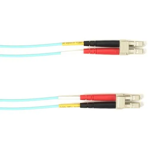 Black FOCMP10-005M-LCLC-AQ 10 Gig Mm Fo Patch Cable Duplx, Pln, Aq,