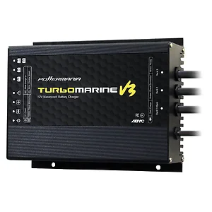 58304 | Powermania Turbo M320V3 20 Amp Waterproof 3-Bank
