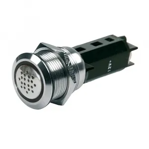 Bep 80-511-0009-00 Bep 12v Buzzer Wred Led Warning Light - Stainless S