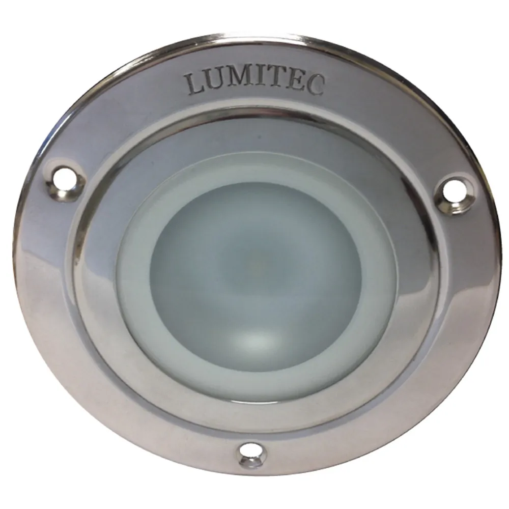 Lumitec 114113 Shadow - Flush Mount Down Light - Polished Ss Finish - 