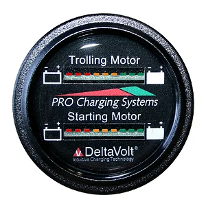 Dual Pro Dual Pro Battery Fuel Gauge - Marine Dual Read