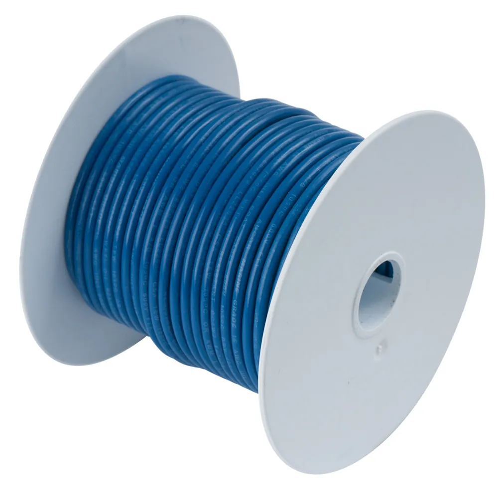 Ancor 102125 250' Dark Blue 16 Awg Tinned Copper Marine Wire