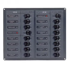 Bep 904NM Bep 16-way Dc Distribution Panel - No Meter