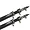 Taco Marine 16' Carbon Fiber Outrigger Poles - Black - Pair