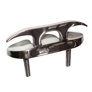 6844C | Whitecap Stainless Steel Folding Cleat - 4.5 Inch