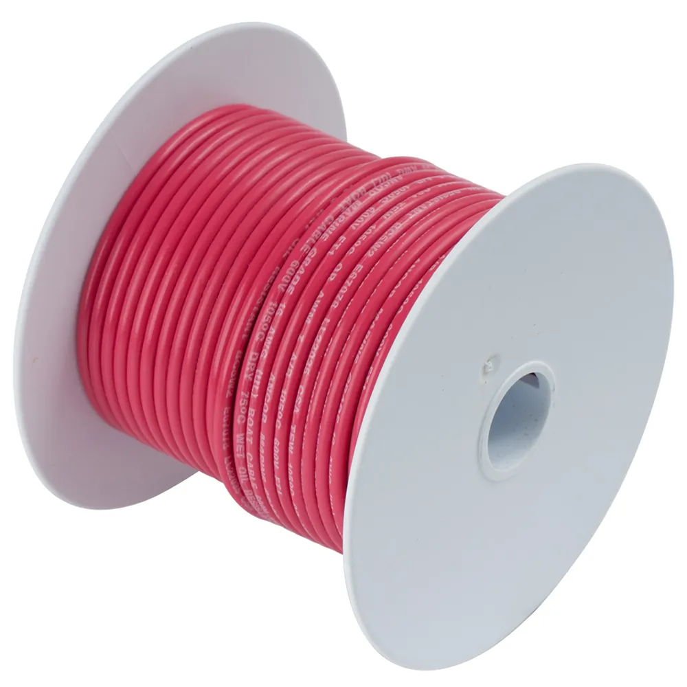 Ancor 106840 Marine Grade 12 Awg Red Tinned Copper Wire - 400ft