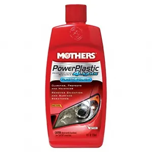 Mothers 8808 Mothers Powerplastic 4lightsreg; Plastic Polish - 8oz