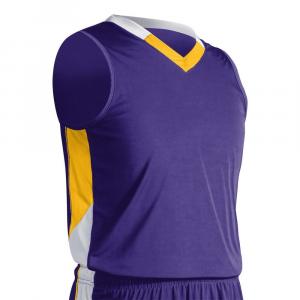 Champro BBJ21YPUGOWL Rebel Basketball Jersey - Moisture-wicking, Light