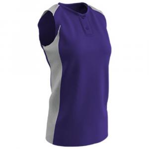 Champro BS37APUW2X The  Diamond Active Jersey Is A 100 Percent Polyest