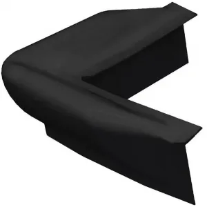 Dock DE73104F Black Dock Bumper Corner Guard For Boats