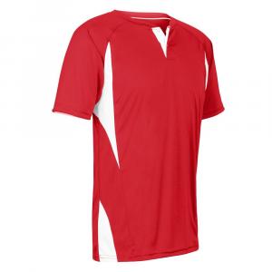 Champro BS63YSCWS The  Wild Card 2-button Jersey Is Constructed Of Z-7