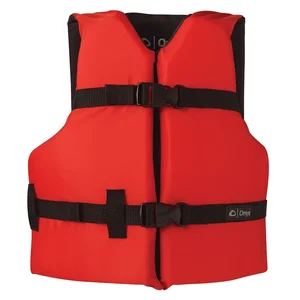 103000-100-002-12 | Onyx Outdoor Red Youth Life Jacket for