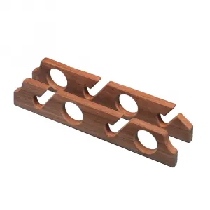 Whitecap 60612 Teak Four-rod Storage Rack - Pair