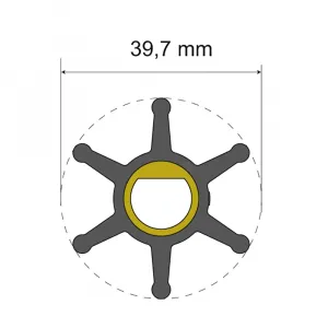 Albin 06-01-004 Lt;pgt;lt;stronggt;premium Impeller Kit - 39.7 X 12 X 