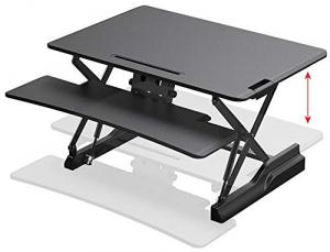 Monoprice 33384 Workstream By  Full-size Sit-stand Workstation Convert