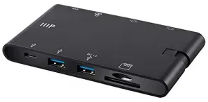 Monoprice 33572 Mobile Series Usb-c To Hdmi 4k@30hz_ Vga_ 2-port Usb 3