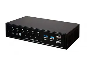 Monoprice 36632 Blackbird Quad Multiview Hdmi Seamless Kvm Switch With