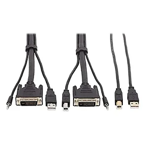 P784-006-U | Tripp Lite 6FT DVI KVM Cable Kit with USB and