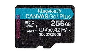 SDCG3/256GBSP | Kingston 256GB microSDXC Canvas Go Plus