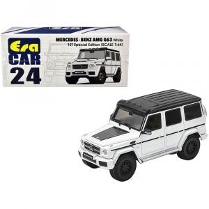 Era MB204X4RF24 Mercedes Benz Amg G63 1:64 Diecast Model - Whiteblack 