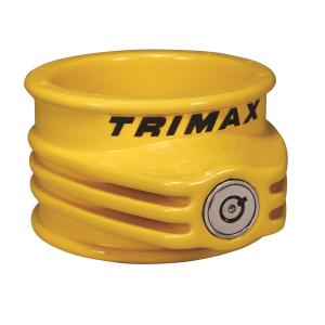 Trimax TFW55 Ultra Tough 5th Wheel Trailer Lock-yellow