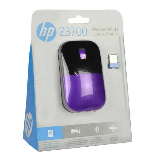 Hp X7Q45AA Hp Z3700 2.4ghz Wireless 3-button Optical Scroll Mouse Wusb