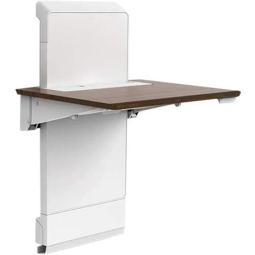 Ergotron 24-802-S894 Workfit Elevate Wall Desk, Power Access