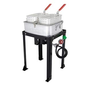 The TBAPF-18C Chard 18qt Dual Basket Fryer