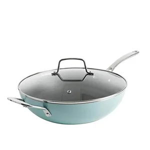 Gibson Martha Stewart Essential 12-Inch Nonstick Pan with
