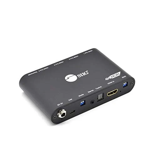 Siig CE-H26911-S1 Ac Ce-h26911-s1 1x4 Hdmi 2.0a Splitter W Built-in  U