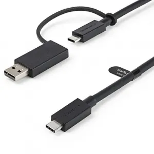 Startech USBCCADP 3ft (1m) Usb-c Cable With Usb-a Adapter Dongle - Hyb