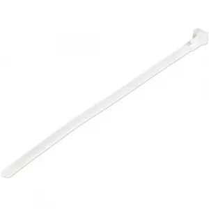 4xem 4X6ZIPTIE1000W 1000pk 6in Cable Ties White