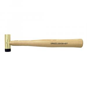 Grace GRBH4DT The Grace Usa Delrin Tipped Solid Brass 4 Oz. Hammer Is 