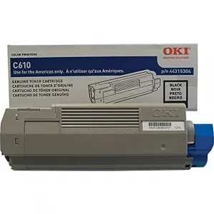 Original Okidata 44315304 Toner Cartridge For  C610cdn, 610dn, 610dtn,