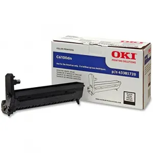 Okidata 43381720 Oki Black Image Drum For C6100 Series Printers - 2000