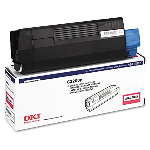 Original Okidata 43034802 Oki Magenta Toner For C3200n - 1.5k Yield