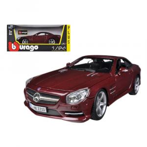 Bburago 21067r 1:24 Scale Diecast Mercedes Sl 500 Coupe - Red