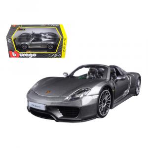 Bburago 21076gry Brand New 124 Scale Diecastcarmodel Of Porsche 918 Sp