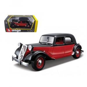 Bburago 22017bk-r Brand New 124 Scale Diecast Car Model Of 1938 Citroe