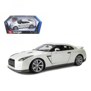 Bburago 12079w Brand New 118 Scale Diecast Car Model Of 2009 Nissan Gt